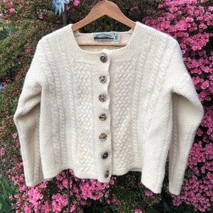 Irish Wool Sweater petite M